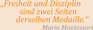 Zitat - Maria Montessori